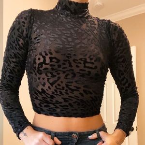 Windsor Cheetah Print crop top